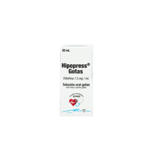 Hipopress 7.5mg/ml Gotas, frasco 20ml