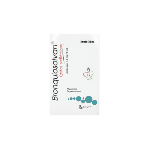 Bronquiosolvan 15mg/5ml Gotas Pediatricas, frasco 30ml