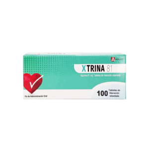Xtrina Adiuvo 81mg, 1 de 100 tabletas