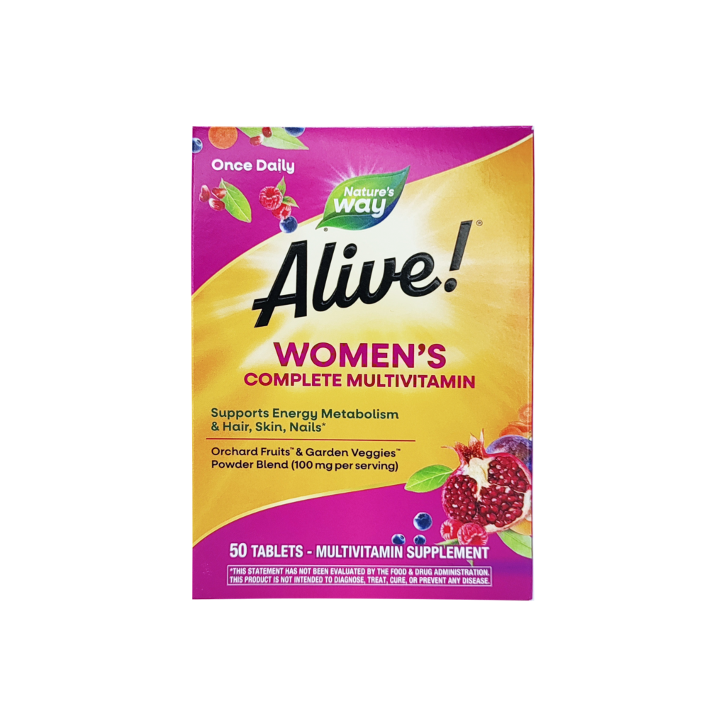 Alive! Womens Energy, 50 tabletas – Apomedix