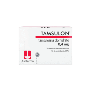 Tamsulon 0.4mg, 30 capsulas