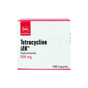Tetraciclina MK 500mg , 1 de 10 capsulas
