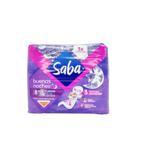 Saba Buenas Noches Con Alas, 8 unidades