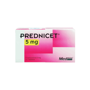 Prednicet 5mg, 1 de 20 tabletas