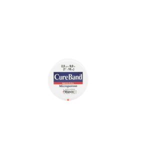 Cureband Micropore Blanco 1x10 yd, unidad