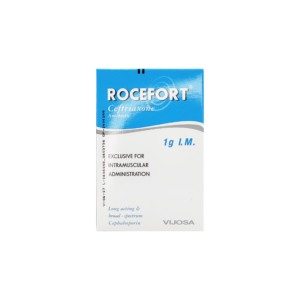 Rocefort 1g IM inyectable, vial